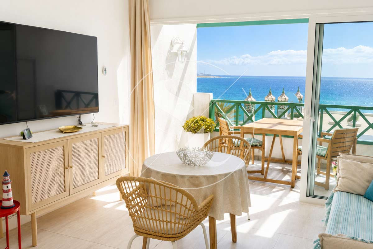 Espectacular apartamento frente al mar
